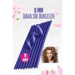 Sosis Latex Bigudi - Isısız Saç Bigudisi - 10 Adet 8 Mm 721913