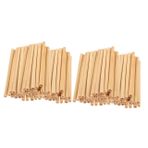 Sosoport 2 Set Reed Pole Yuvalama Boru Hattı Arı Için Ekler Kovan Bahçe Beeo Kamış Arıcılar Için Arı Evi Tüpleri Arı Malzemeleri Doğal Arı Tüpleri Yedek Arı Tüpleri 40 Adet*2