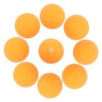 Sosoport 50pcs Eğitim Masası Tenis Topları Yumruk Delikleri Ve Silikon Tapaları Ev Masası Tenis Eğiticileri Pong Eğitim Topları Silikon Tapalı