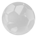 Sosoport Crystal Craft Futbol Mini Oyun Masası Kristal Futbol Dekoru Futbol Süsü Küçük Futbol