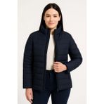 Sosostyle Bomber Mont Ceket – Su Itici Kumaş, Kapitone Astarlı, Fermuarlı, Kışlık - Lacivert