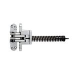 SOSS - 218ICUS26D 218IC 4,4 cm Kapılar için Çinko Görünmez Kapat, Saten Krom Dış Kaplama