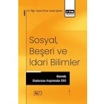 Sosyal Beşeri ve İdari Bilimler Alanında Uluslararası Araştırmalar XXIII Eğitim Yayınevi