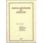 SOSYAL BILIMLER EL SÖZLÜĞÜ (CILTLI) - ERHAN ARDA