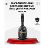 Sosyal Medya İçerikleri İçin Otomatik Yüz Takipli 360 Döner Gimbal Stand