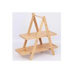 SOSYETE HOME41 BAMBU 2 KATLI SUNUMLUK, BAHARAT RAFI, KAHVE KÖŞESİ 19CM*39CM