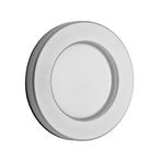 SOTECH Sürgülü kapı kolu TEYO gümüş eloksal Ø 70 x 8 mm kendinden yapışkanlı (3M VHB) mobilya kulpu paslanmaz çelik istiridye kolu cam kapılar ve oda kapıları için yapıştırma kolu