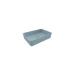 Sottile Slim Line Tezgah Üstü Lavabo 55 cm Buz Mavisi - 1476-029-0125