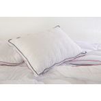 Soub Sleep Home %100 Mikrojel Iç Dolgulu Klimalı Yastık 50X70 cm 1000GR - 50 × 70 cm - Beyaz