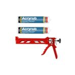 Soudal 1 Ad Silikon Tabancası + 2 Adet Mastik