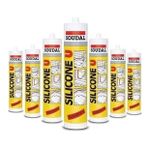 Soudal 1757 280gr 30 Adet Şeffaf Silikon