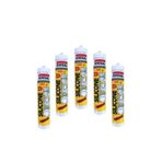 Soudal 5 Adet Şeffaf Silikon