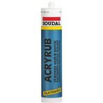 Soudal Acryrub 310 ml Antrasit Silikonize Mastik