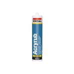 Soudal Acryrub Silikonize Antrasit Gri 500 gr Mastik