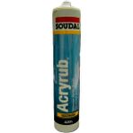 Soudal Çekomastik 500GR Silikonize Akrilik Mastik - Bronz