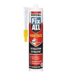 Soudal Fix All High Tack Montaj Silikonu Korniş Yapıştırıcı 290 ml
