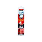 Soudal FİX ALL Korniş Yapıştırıcı Montaj Silikonu Siyah 290 ml