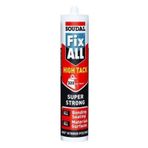 Soudal Fixall High Tack Montaj Silikonu Korniş Yapıştırıcı 290 ML Beyaz