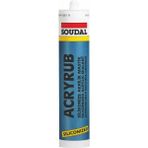 Soudal Silikonize Akrilik Beyaz Mastik 500 gr - 1