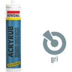 Soudal Silikonize Akrilik Gri Mastik 500 Gr
