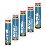 Soudal Silikonize Mastik Bej 500 gr 5 Adet