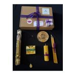 SOUL HEAL BOLLUK BEREKET ZENGİNLİK RİTÜEL SETİ(Tütsü, Tütsülük, Balmumu, Sitrin Taşı)