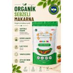 Soul Kitchen Organik Sebzeli Makarna 200 gr (Vegan) (İlave Tuzsuz)