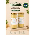 Soul Kitchen Organik Ürünler Organik Sertifikalı Rüşeymli İrmik Cam Kavanoz 300 g 2’li Avantaj Set