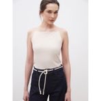 Soulife Halter Yaka Kadın Atlet - Bej - XS