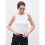 Soulife Halter Yaka Kadın Atlet - Beyaz - XS