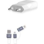 Soultech 2000 mAh iPhone Uyumlu Ve Micro Giriş Multi USB Hızlı Şarj
