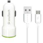 Soultech 3.1 A Fast 2 Hızlı Araç Şarjı & Micro USB Şarj Kablosu