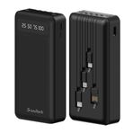 Soultech BT242 3in1 Siyah Hydra 20.000 mAh Powerbank