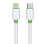 Soultech Dk061B Type-C 3A Comfort Plus Beyaz Şarj ve Data Kablosu