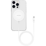 Soultech MS010B Mensa Magsafe 15W Kablosuz Şarj Cihazı - Beyaz