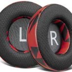 SOULWIT 90mm Örgü Kumaş Kulaklık Pedleri JBL Synchros E50 E50BT S500 S700 Kablosuz Kulaklıklar için Yedek, Gürültü Yalıtım Köpüğü ile Kulak Pedleri Yastıkları