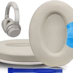 SOULWIT Soğutma-jel Yedek Kulak Pedleri Minderler için Sony WH-1000XM3 (WH1000XM3) Over-Ear kulaklıkları, Kulak Yastıkları Yüksek Yoğunluklu Gürültü Yalıtımlı Köpüklü Yastıklar, Ekstra Kalınlık -Altın