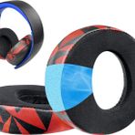 SOULWIT Soğutma Jeli Kulak Pedleri için Sony Gold Wireless Playstation PS4 Kulaklık, 2014 Versiyonu için Yedek Kulak Yastıkları, Kulaklık Modeli CECHYA-0083 (Kırmızı Fırtına)