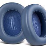 SOULWIT Yedek Kulak Pedleri Minderler için JBL Everest Elite 750 (750NC Model: V750NXT) Kulaklıklar, Kulak Yastıkları Yüksek Yoğunluklu Gürültü Yalıtımlı Köpüklü, Daha Yumuşak Protein Deri - Mavi