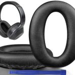 SOULWIT Yedek Kulak Pedleri Minderler için Sony WH-1000XM2 (WH1000XM2) & MDR-1000X (MDR1000X) Kulaklıklar, Gürültü Yalıtımlı ile Kulak Pedlerinin Değiştirilmesi, İlave Kalınlık (Siyah)