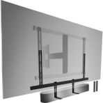 Sound 3550 Evrensel Soundbar Tutucu | Bose Soundbar 500/700, Sonos Arc/beam/playbar, Samsung, Sony, Lg ve Jbl Için De Uygundur | Vesa 100 Ila 600 Için Tutucu | Maks. Ağırlık 6,5 kg