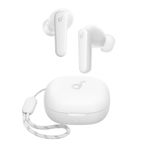 Soundcore P20i Kulak İçi Bluetooth Kulaklık, 10 mm Sürücüler, Ayarlanabilir EQ, 30 Saat Çalma Süresi, IPX5 Su Geçirmez, Yapay Zekalı 2 Mikrofon, Beyaz - A3949
