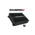Soundmax SX-N1000.1D Mono Amfi Bas Amfisi 1ohm 1000RMS- 2 Ohm 600RMS-4OHM 370RMS-BAS Kontrollü