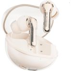 Soundpeats Clear TWS Bluetooth 5.3 Kablosuz Kulakiçi Kulaklık - Çift Mikrofonlu - 40 Saat Oynatma Süresi (Resmi Distribütör Garantili) - Bej