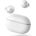 Soundpeats Free2 Classic-30 Saat Çalma Süresine Sahip Bluetooth V5.1-Net Aramalar Için Dahili Mikrofon, Dokunmatik Kontrol, Tek/ikiz Mod, Sürükleyici Stereo Ses - Beyaz