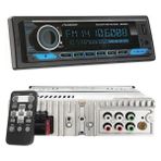 Soundway SW-9944 Dsp Oto Teyp 4X60W Bluetooth Mobil Aplikasyon USB Type-C Sd Fm Aux - Siyah