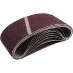 Sourcingasia 10 Adet 100X610MM Zımpara Kayışları Zımpara Kağıdı Aşındırıcı Bantlar Sander Döner Aletler Için Dremel Aksesuarları, 40-120 Irmik (Yurt Dışından)