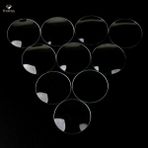 Sourcingasia 2x 10 Parça Dışbükey Cam Saat Gözlük Len Kristal Kalın 1.0mm Çap 19MM (Yurt Dışından)