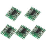 Sourcingasia 5 Adet Dijital Amplifikatör Kurulu, 2X3W Tip D PAM8403 Ses Modülü Dc 5V Dijital Ses Amplifikatör Devre Kartı Modülü (Yurt Dışından) - Renkli