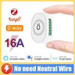 Sourcingasia [hazır Stok/indirimlerde] Tuya Zigbee Akıllı Anahtar Hub Ağ Geçidi Desteği Iki Yönlü Kontrol Uzaktan Kumanda Uygulaması Akıllı Yaşam Alexa Google Home ile Çalışır (Yurt Dışından)